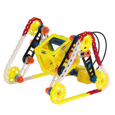 comprare Costruzione 3D Magnetico Giocattoli da costruzione Auto triangolare con motore a controllo remoto online manufacture