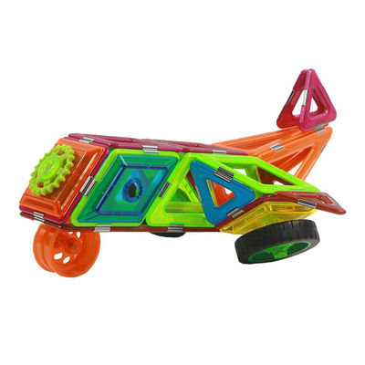 comprare Piastrelle magnetiche 3d Veicoli giocattoli da combattimento, blocchi magnetici con ruota online manufacture