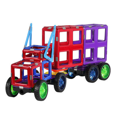 comprare Autoveicoli pesanti piastrelle magnetiche veicoli didattici blocchi di costruzione magnetici set di giocattoli online manufacture