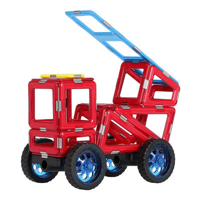 comprare Pre-scuola STEM Piastrelle magnetiche Camion di soccorso antincendio Blocchi magnetici Giocattoli didattici online manufacture