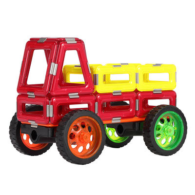 comprare DIY Costruzione Piastrelle magnetiche Veicoli Minivan Blocchi magnetici Giocattoli STEM Educativo online manufacture