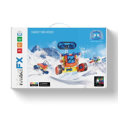 5 anni + Set di blocchi magnetici 116 PCS, Set di piastrelle magnetiche intelligenti