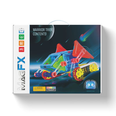 OEM Intelligent Magnetic Building Blocks Set, set di costruzione magnetica multicolore