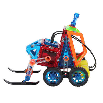 OEM Piastrelle magnetiche colorate Automobile a controllo remoto Locomotiva Hulu Sled Kids Toy Cars