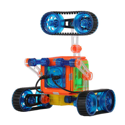 OEM Piastrelle magnetiche didattiche Remote Control Auto Blocchi magnetici di plastica Giocattoli