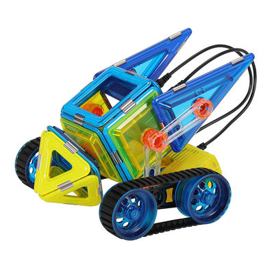 Giocattoli didattici Piastrelle magnetiche Automobile a controllo remoto Locomotiva Cisterna ciclonica Per bambini