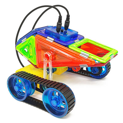 Regali per bambini Blocchi magnetici Auto Veicolo da combattimento con telecomando