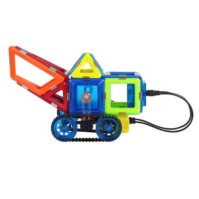 Locomotiva coltello feroce carrozza piastrelle magnetiche con ruote motore a controllo remoto