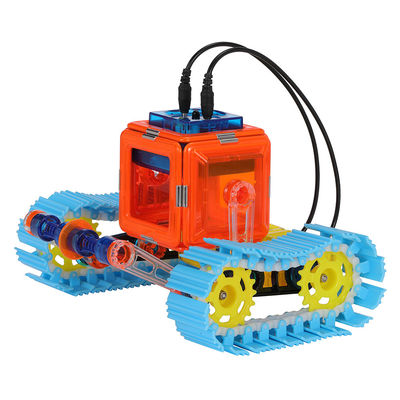 STEM Giocattoli Piastrelle magnetiche Remote Control Auto Avanguardia Guerrieri Magneti forti