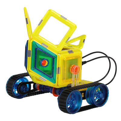 Piastrelle magnetiche Remote Control Car 3d Magnetic Blocks Piccolo Coniglio Auto Giocattoli