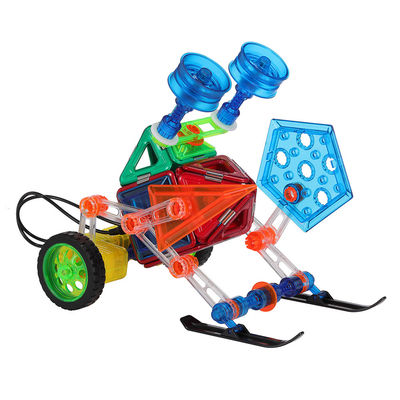 Piastrelle magnetiche colorate di plastica a controllo remoto auto magnetici blocchi per bambini