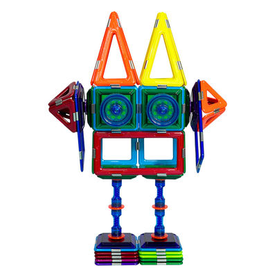 Bambini creativi blocchi magnetici robot piastrelle cavite magnetiche giocattoli