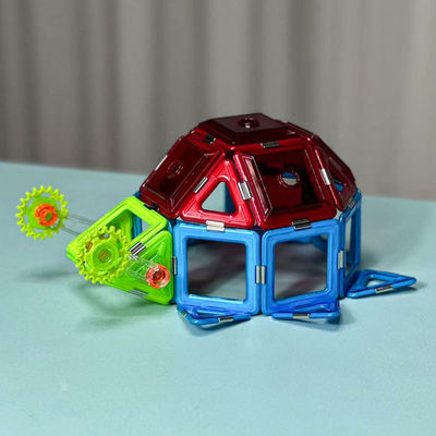 Blocchi di gioco magnetici a forma di coccinella Kit di montaggio di giocattoli magnetici