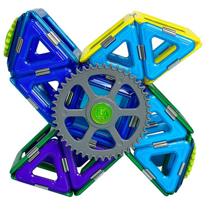 STEM Educativo Colorato Magnetic Tile Building Set Boomerang in forma di blocchi giocattoli