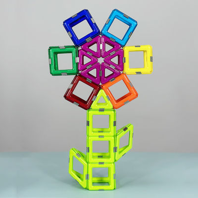 Forme di girasole, piastrelle magnetiche colorate, giocattolo di impiallacciamento magnetico per 3 anni +