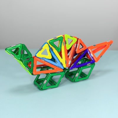 Bambini Animali colorati Versatile Magnetici Blocchi Erba mangia dinosauri Piastrelle magnetiche