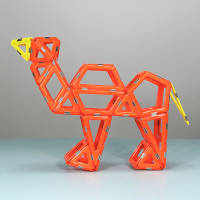 Bambini Educativo Camello Modello Animale Piastrelle Magnetiche Diy Assemblaggio Magnete Giocattoli