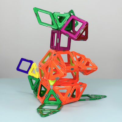 Bambini 3D creativi giocattolo canguro blocchi magnetici animali dai colori vivaci