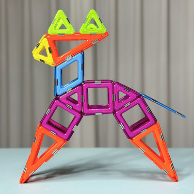 Bambini colorati Blocchi magnetici Animali Piastrelle Sika Deer Struttura