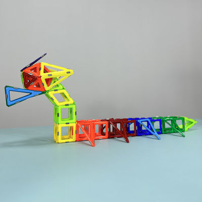 Piastrelle magnetiche a forma di pappagallo Blocchi di costruzione per bambini Creatività didattica