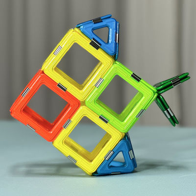 Fabbricazione di piastrelle magnetiche con forme versatili per animali e piante Pesci tropicali