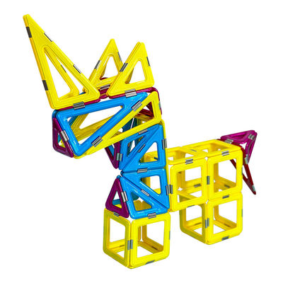 Unicorno Animali Piastrelle magnetiche Blocchi di costruzione Bambini Educativo 3 anni +