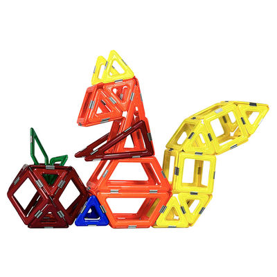 Forme versatili Piastrelle magnetiche Animali Piccolo scoiattolo E Mela Bambini Giocattoli