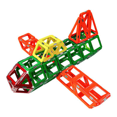 Bambini Giocattoli Piastrelle magnetiche Veicoli Aeromobili pesanti di trasporto Blocchi di costruzione
