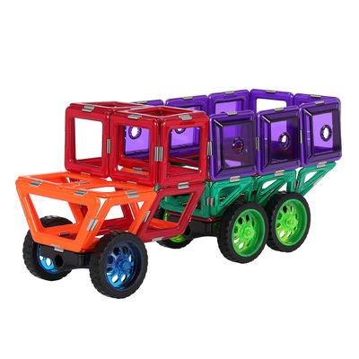 MAGFX Strutture di camion pesanti magnete piastrelle di costruzione magnete giocattolo per bambini
