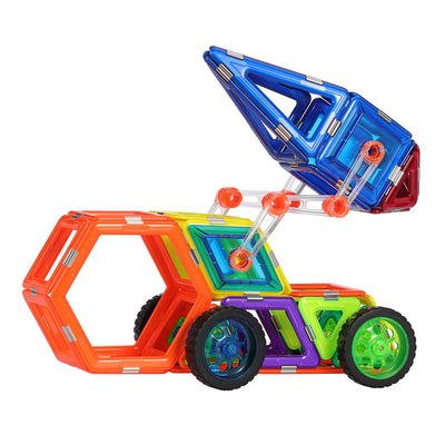 3D Creative Missile Vehicle Magnetic Building Blocks Auto Toys Superficie liscia