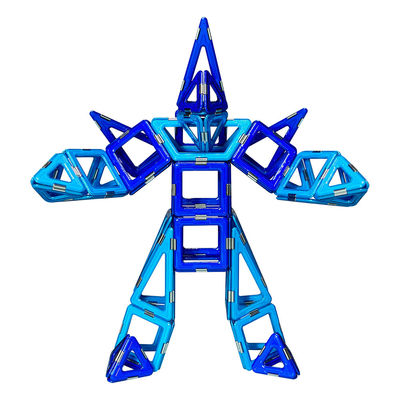 Puzzle Magnetic Science Tiles Mecha Magnetic 3D Blocks per le menti creative