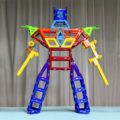 Mecha Optimus Prime Piastrelle magnetiche scientifiche, Blocchi magnetici multi-educativi