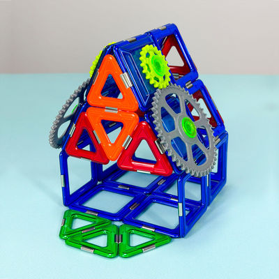 Bambini Sviluppo creativo Magnetico Costruzione Giocattoli Blocchi di costruzione Plastica 3D