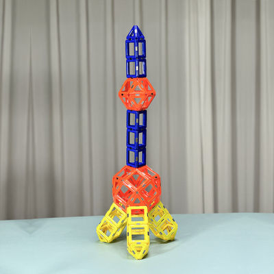Stem Preschool Pearl Tower Magnetico Giocattolo Blocchi di costruzione Costruzione Piastrelle magnetiche