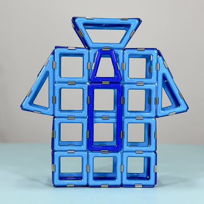 Bambini che imparano giocattole piastrelle magnetiche blocchi di costruzione forme di camicia assemblaggio fai da te