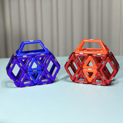DIY 3D Kids Creative Magnetic Diy Blocchi di costruzione Forme di borsa Piastrelle magnetiche