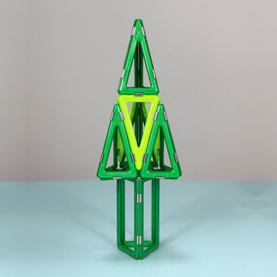 Popolari piastrelle magnetiche didattiche Freestyle Pine Shapes Magnetic Pattern Blocks