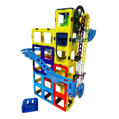 Bambini giocattole piastrelle magnetiche pista assemblaggio puzzle blocchi di costruzione per 3 anni +